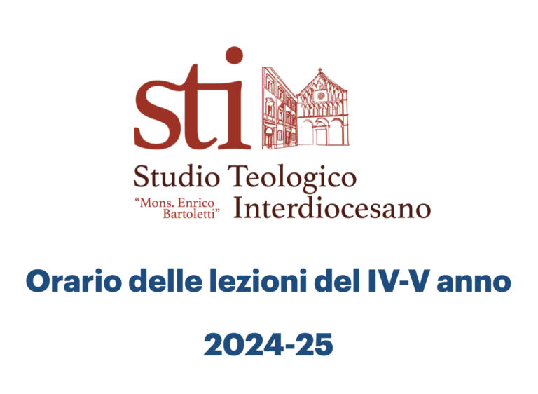 Orario delle lezioni del IV-V anno dello STI 2024-25